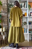Larc Poet Blouse Mucky Olive 